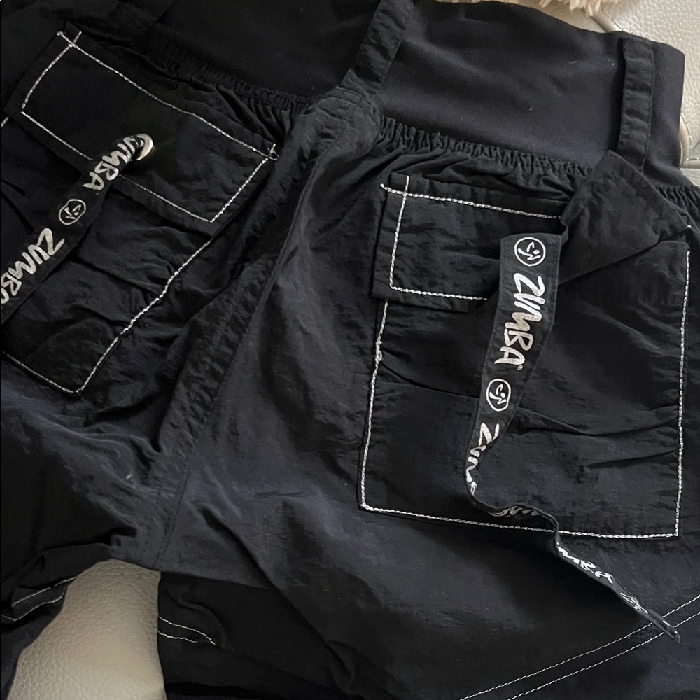 Zumba Fitness Black Cargo Pants - Picture 2 of 5
